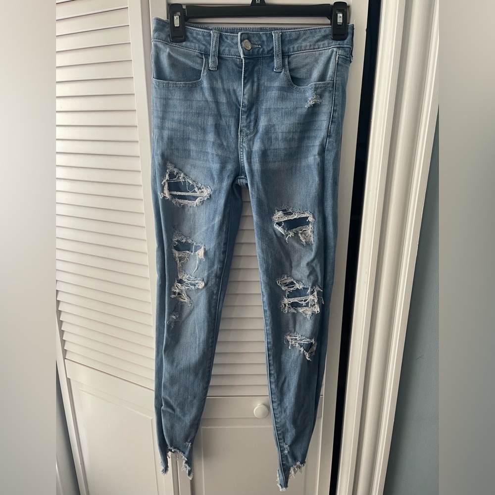 American Eagle 360 next level stretch jeans, size 2